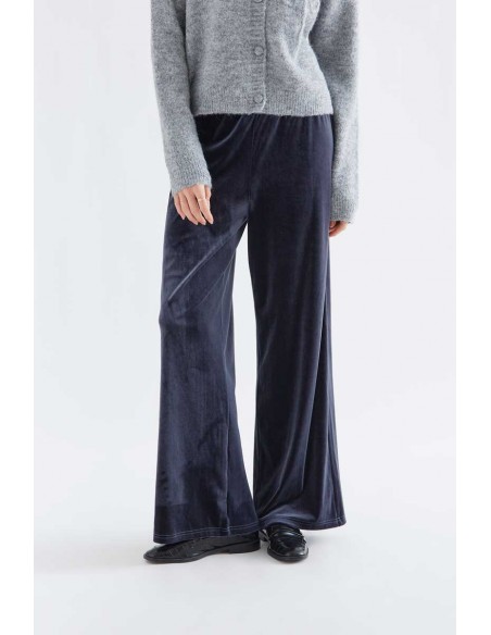 PANTALÓN DE TERCIOPELO AZUL