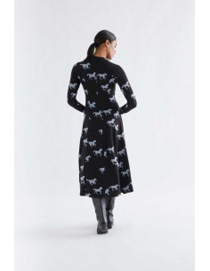 VESTIDO MIDI ESTAMPADO HORSE 2