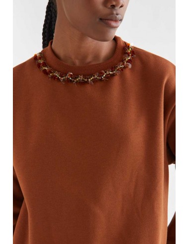 SUDADERA CUELLO JOYA DORADO