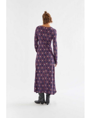 VESTIDO MIDI CON ESTAMPADO FLOWER