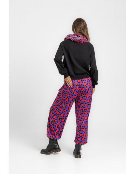PANTALÓN FLUIDO BOMBACHO ANIMAL INSTINCT