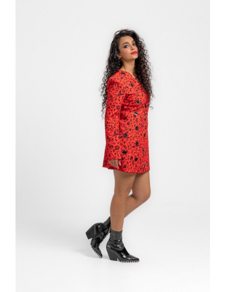 VESTIDO MINI ROCK AND ROLL