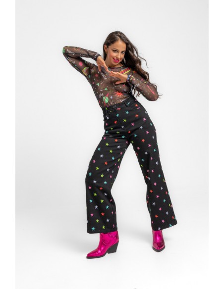 PANTALÓN TIRO ALTO STARS