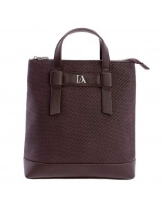 MOCHILA TEXTURA MARRON DA