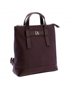 MOCHILA TEXTURA MARRON DA 2