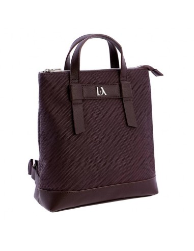 MOCHILA TEXTURA MARRON DA