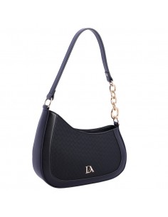 BOLSO HOMBRO CADENA NEGRO