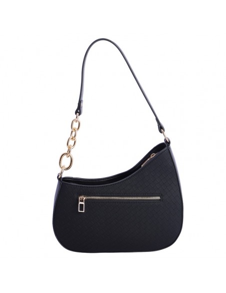 BOLSO HOMBRO CADENA NEGRO