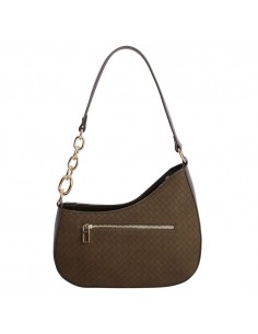 BOLSO  HOMBRO CADENA TAUPE DA 2