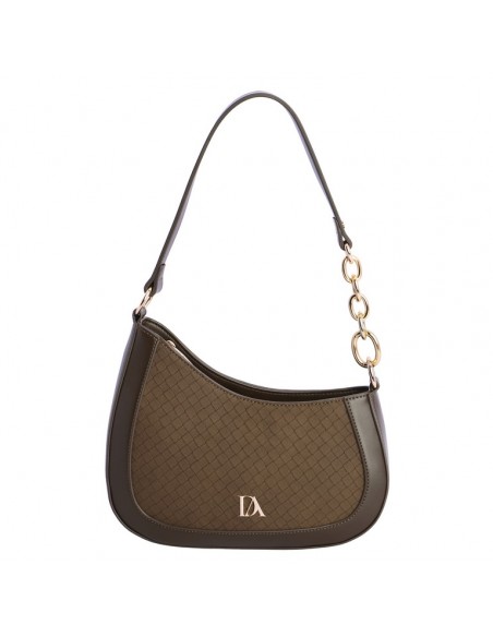 BOLSO  HOMBRO CADENA TAUPE DA