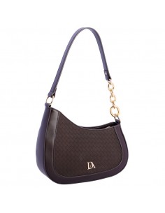 BOLSO HOMBRO CADENA MARRON