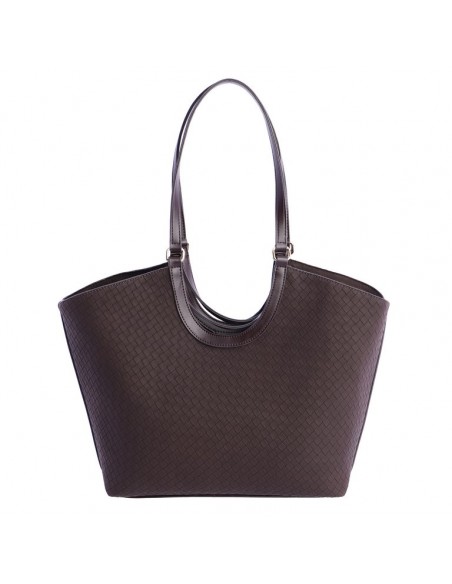 BAG TEXTURA MARRON DA