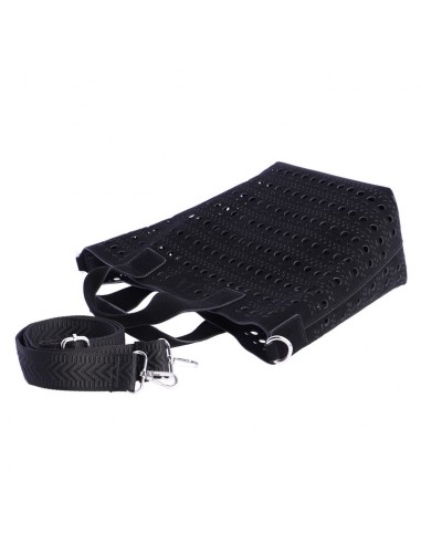 BOLSO  ASA PERFORADO NEGRO