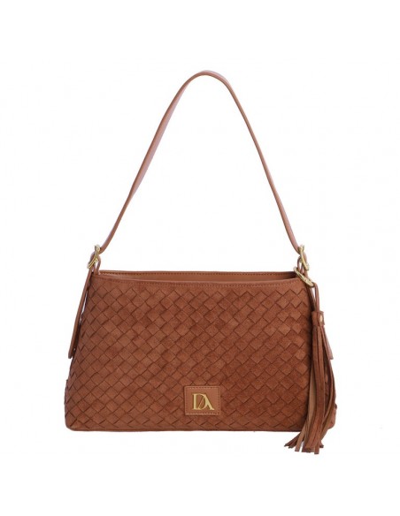 BANDOLERA TEXTURA CAMEL