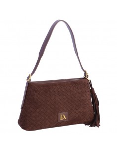 BANDOLERA TEXTURA MARRON