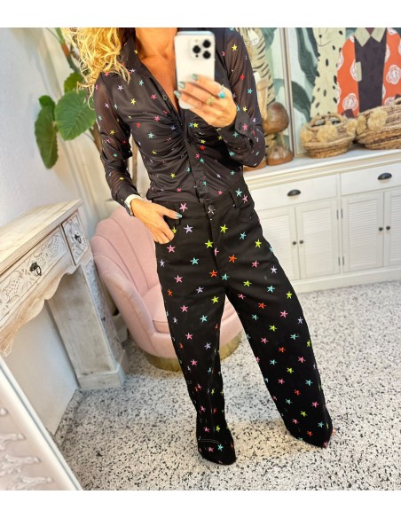 PANTALÓN TIRO ALTO STARS