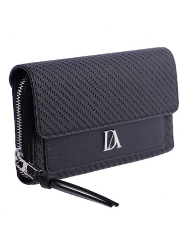 CARTERA TEXTURA NEGRO