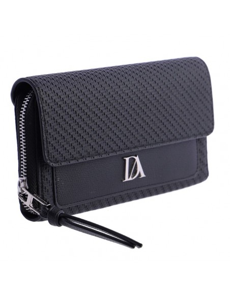 CARTERA TEXTURA NEGRO