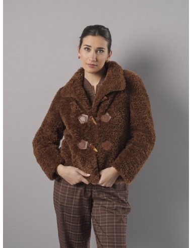 CHAQUETA LISA MARRON