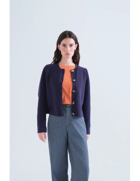 CARDIGAN BASIC  MARINO CF
