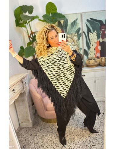 PONCHO CROCHE