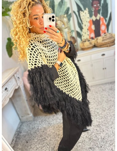 PONCHO CROCHE