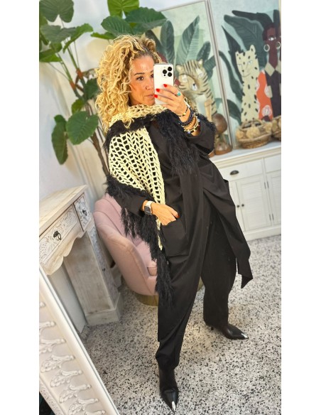 PONCHO CROCHE