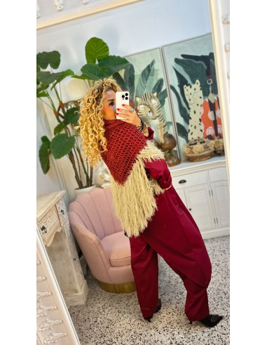 PONCHO CROCHE