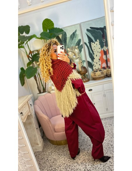 PONCHO CROCHE