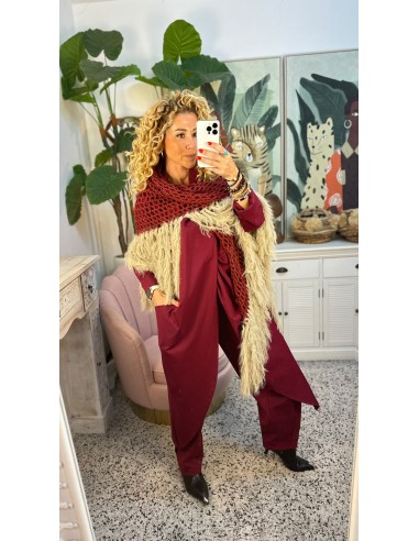 PONCHO CROCHE