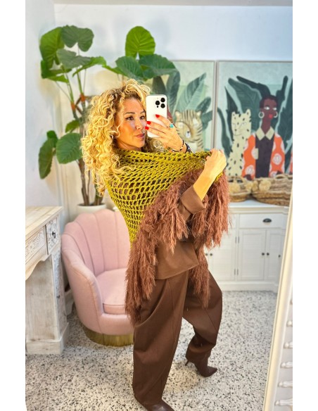 PONCHO CROCHE